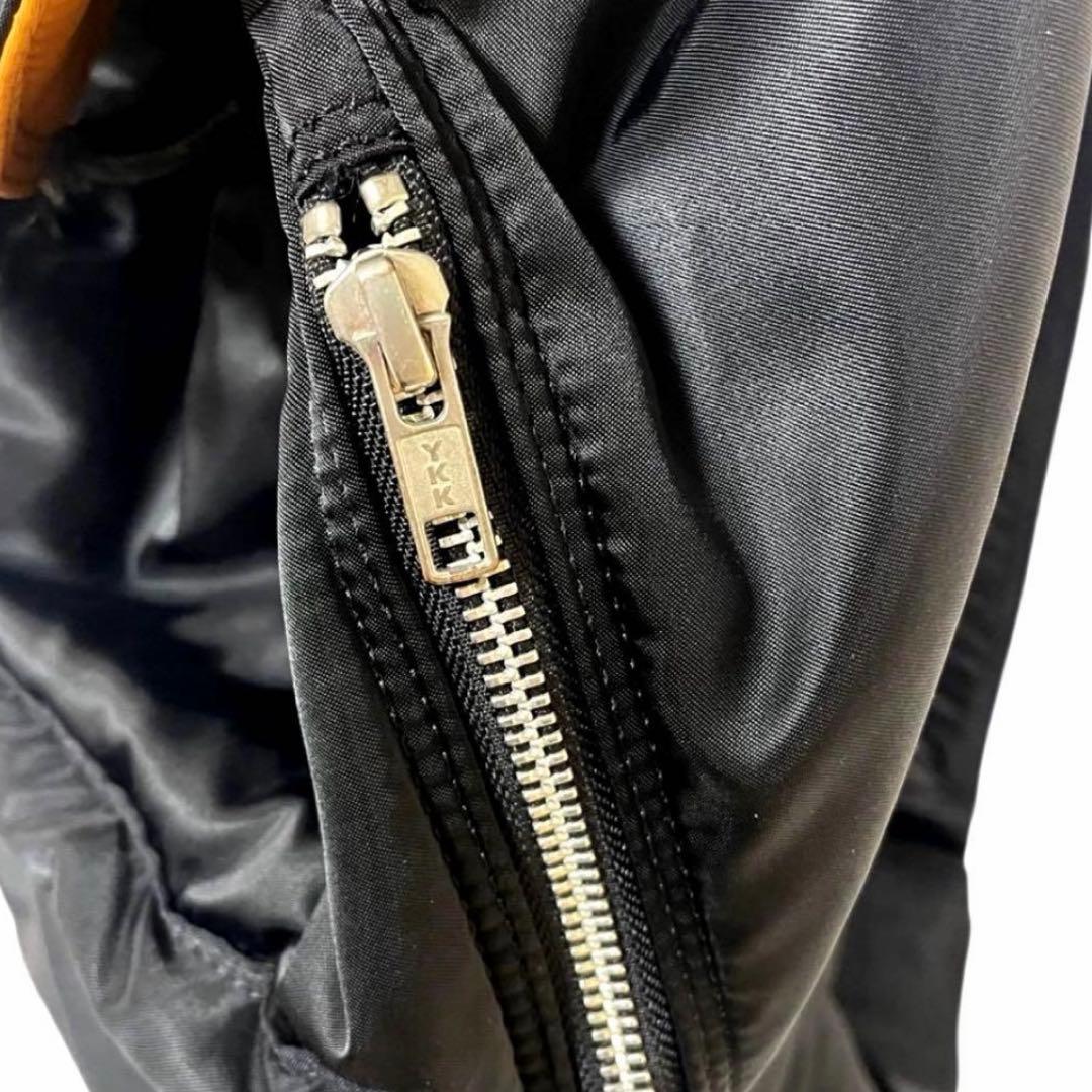 未使用級✨ポーター PORTER タンカー　リュック　バックパック 黒　巾着