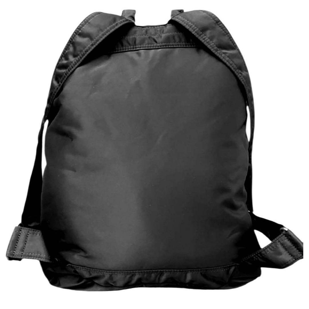 未使用級✨ポーター PORTER タンカー　リュック　バックパック 黒　巾着