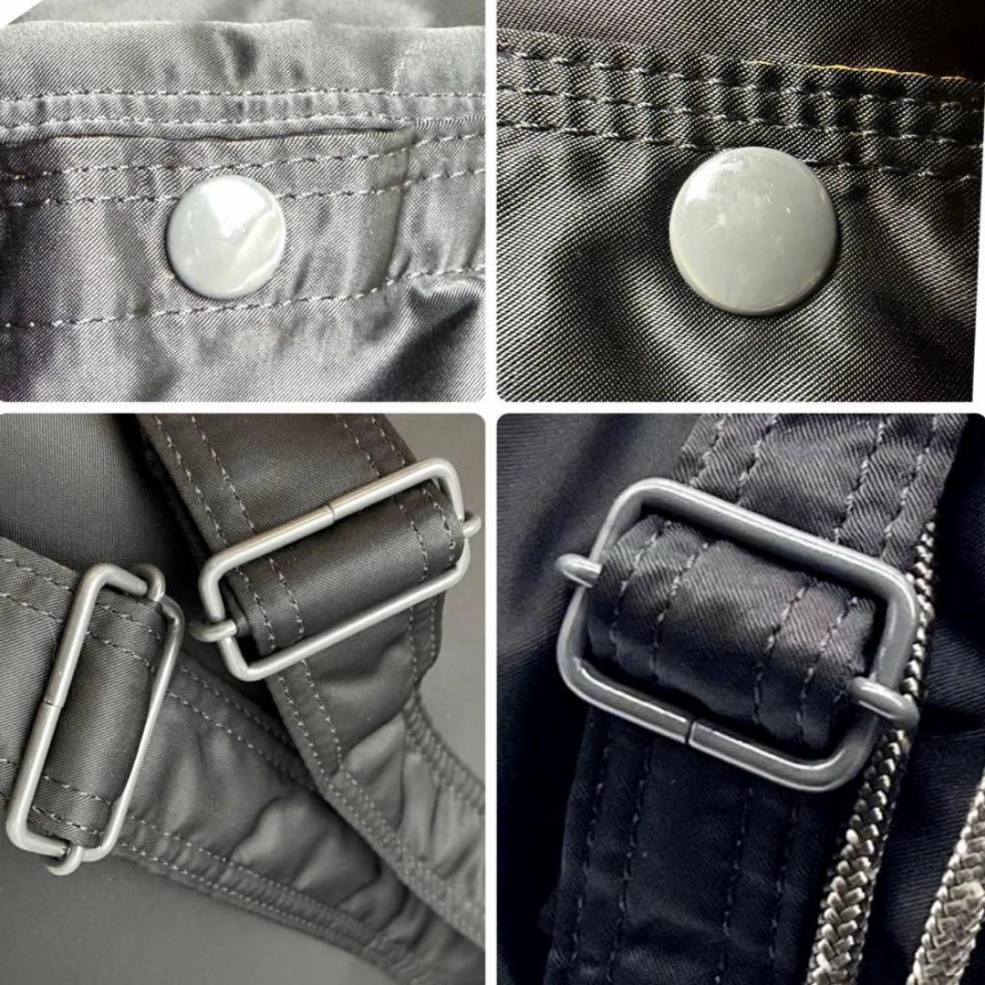 未使用級✨ポーター PORTER タンカー　リュック　バックパック 黒　巾着