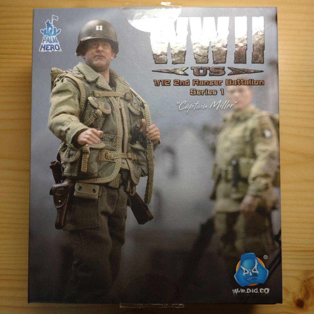 WWII US 1/12 2nd Ranger Battalion ミラー大尉