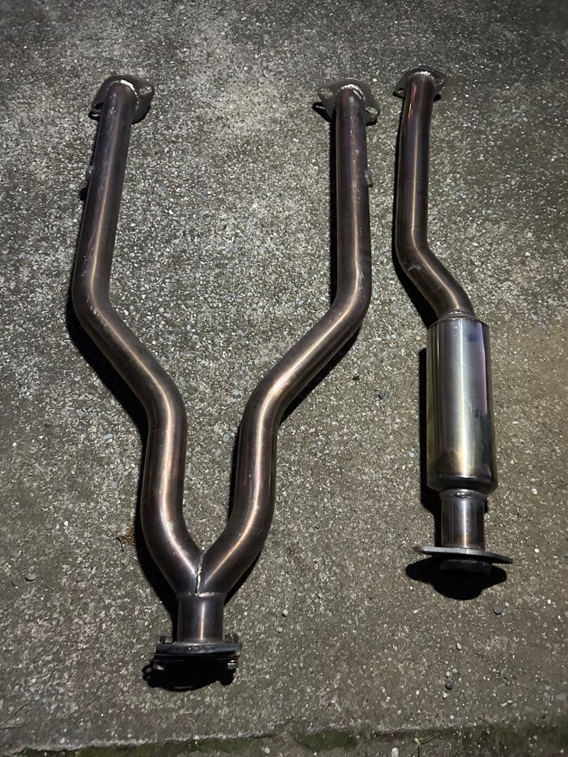 130系マークx中間パイプ