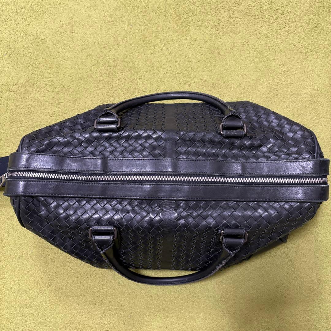 早い者勝ち！BOTTEGA VENETA ボッテガイントレチャートボストンバッグ