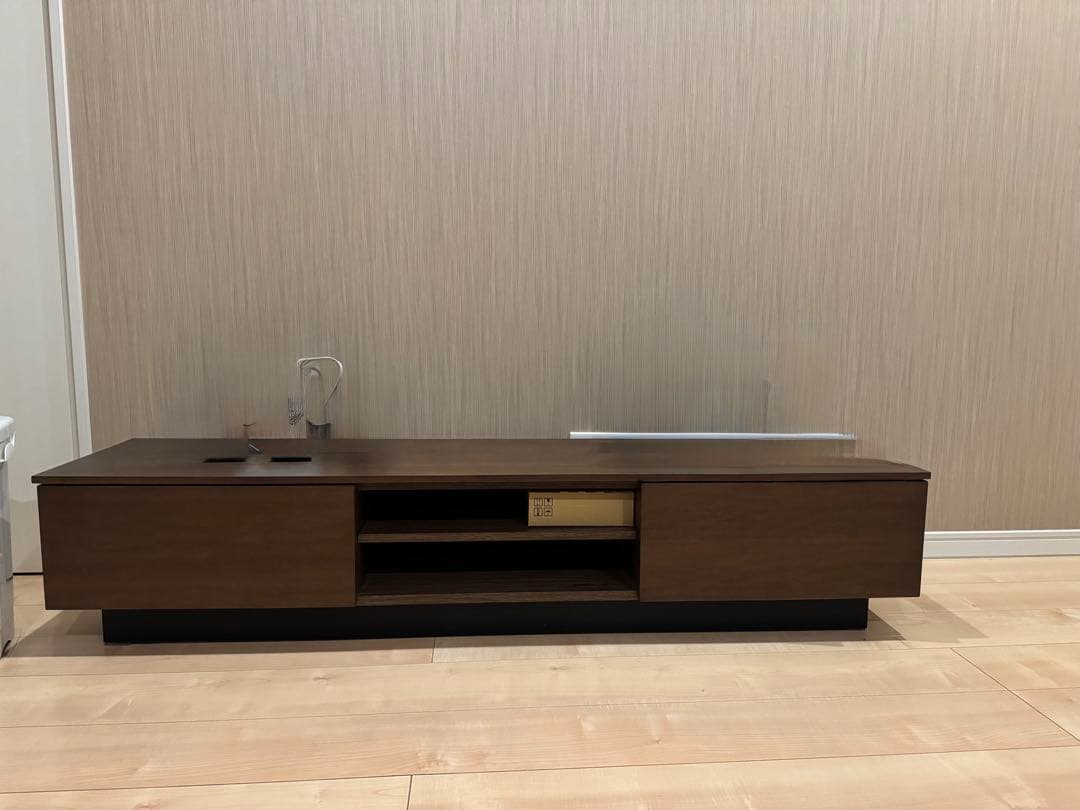 ニトリ　ダークブラウン 木製 テレビ台　150cm