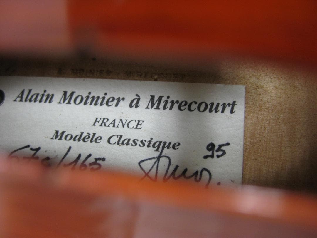 【証明書付き】 新作フレンチ Alain Moinier 1995年製 ビオラ