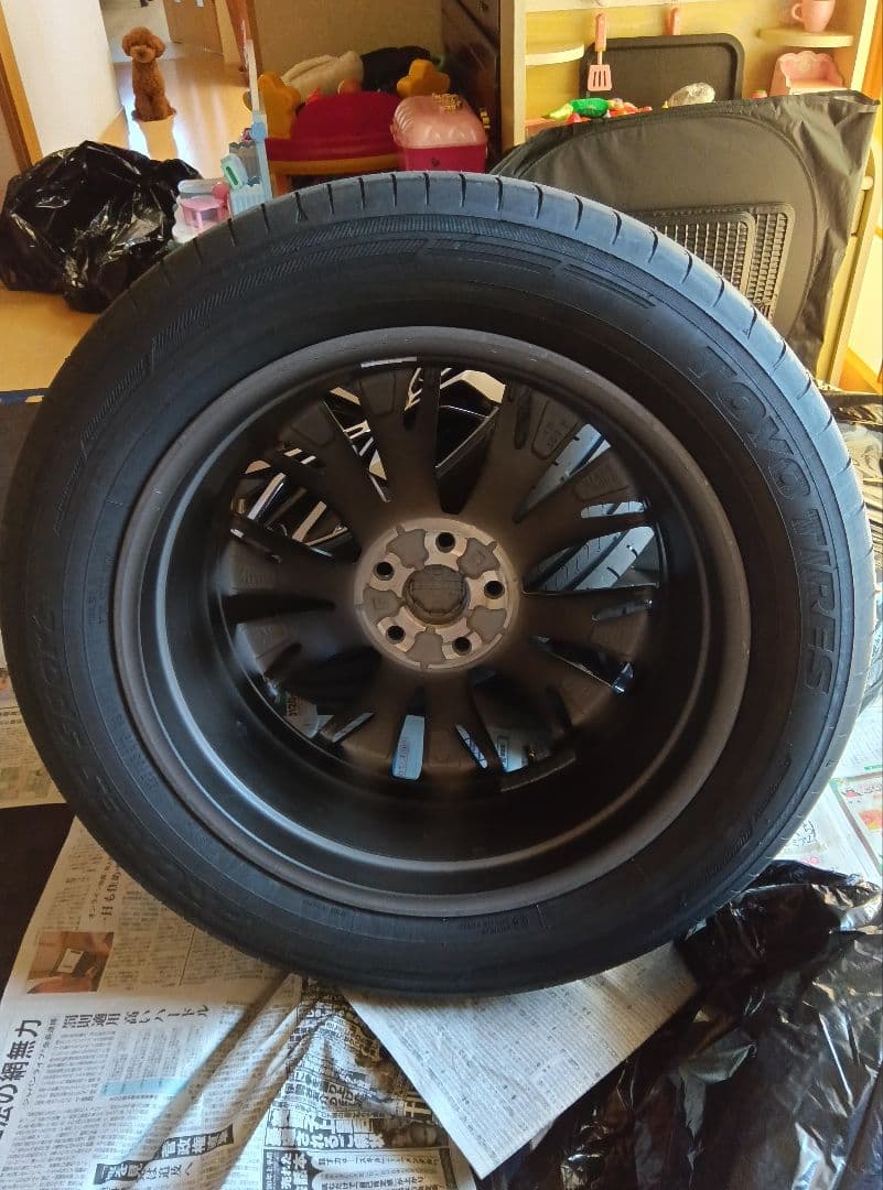 【③】新型クラウンクロスオーバー19インチタイヤホイールセット(その3）