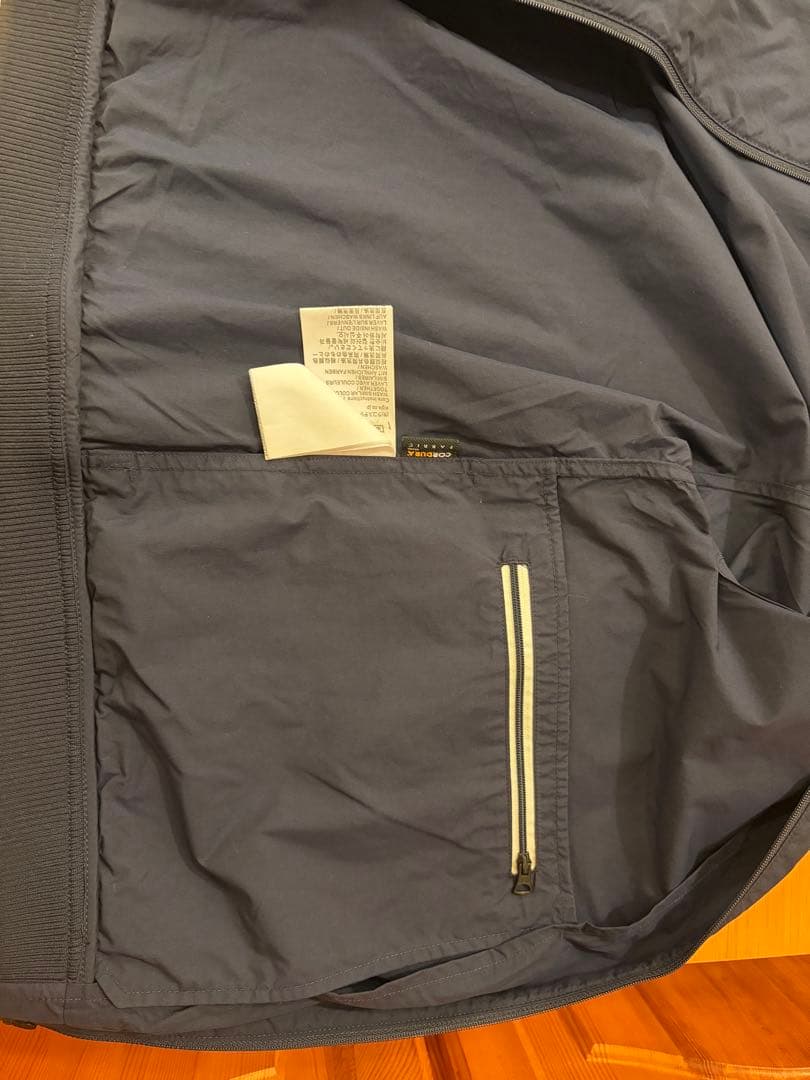 AIGLE ネイビー ジップアップブルゾン 38