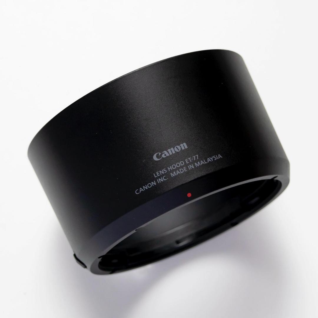 Canon RF85mm F2 マクロ IS STM レンズ＋フード（美品）