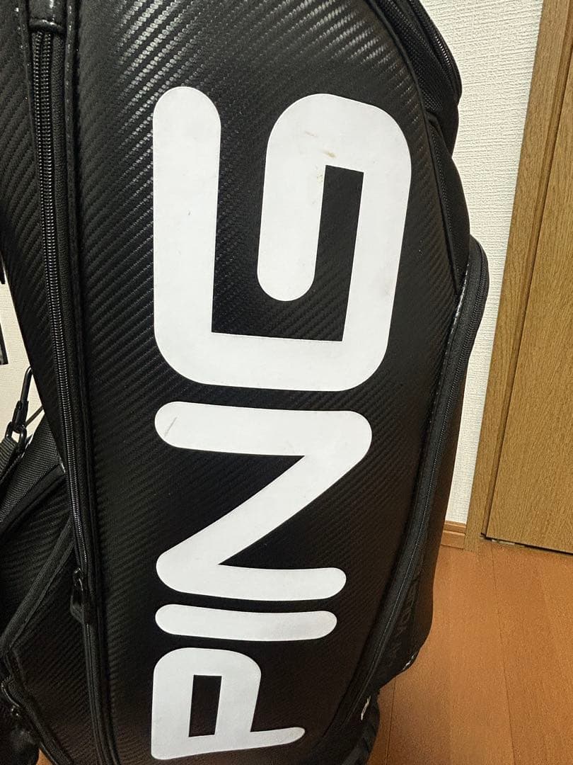 PING ブラック キャディバッグ