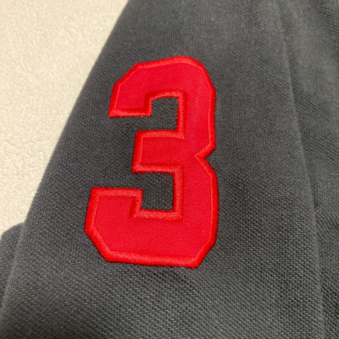 ☘️POLO by RALPH LAUREN USA製　長袖ポロシャツ　黒M＊QH