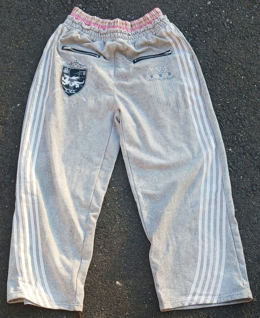 COZY  Knight Club Waxed Pants グレー
