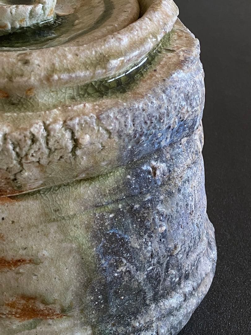 伊賀焼 Iga ware 三角水指 Water Jar 井村侊生 M04