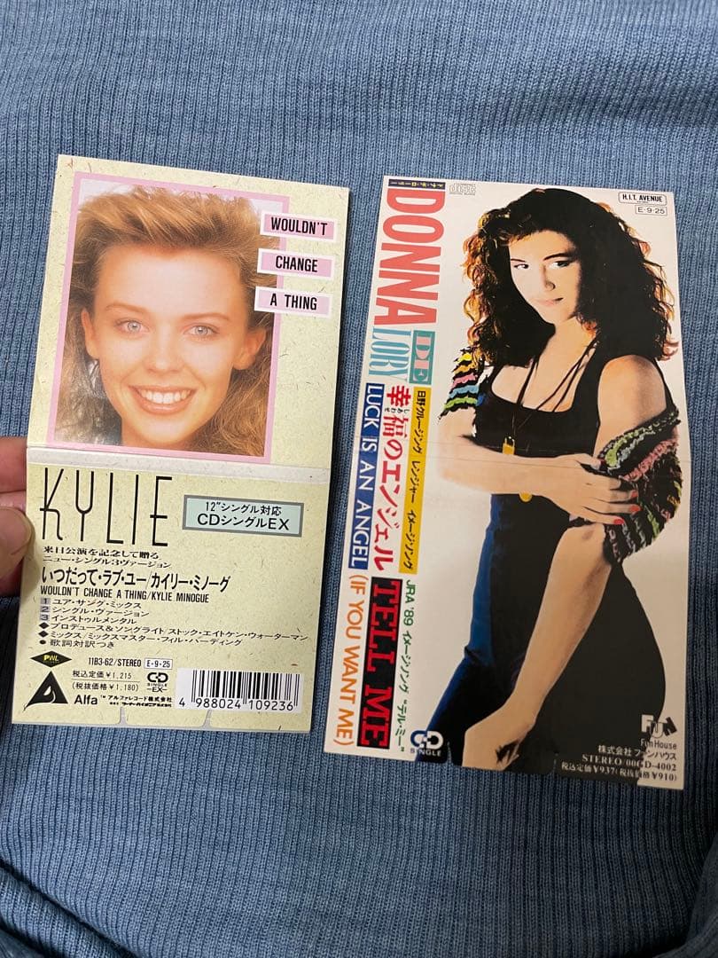 【非売品】カイリー・ミノーグ／ドナ・デ・ローリー(廃盤)CDシングル2枚セット