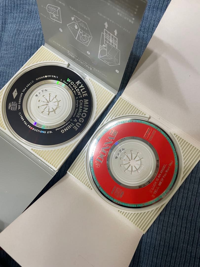 【非売品】カイリー・ミノーグ／ドナ・デ・ローリー(廃盤)CDシングル2枚セット