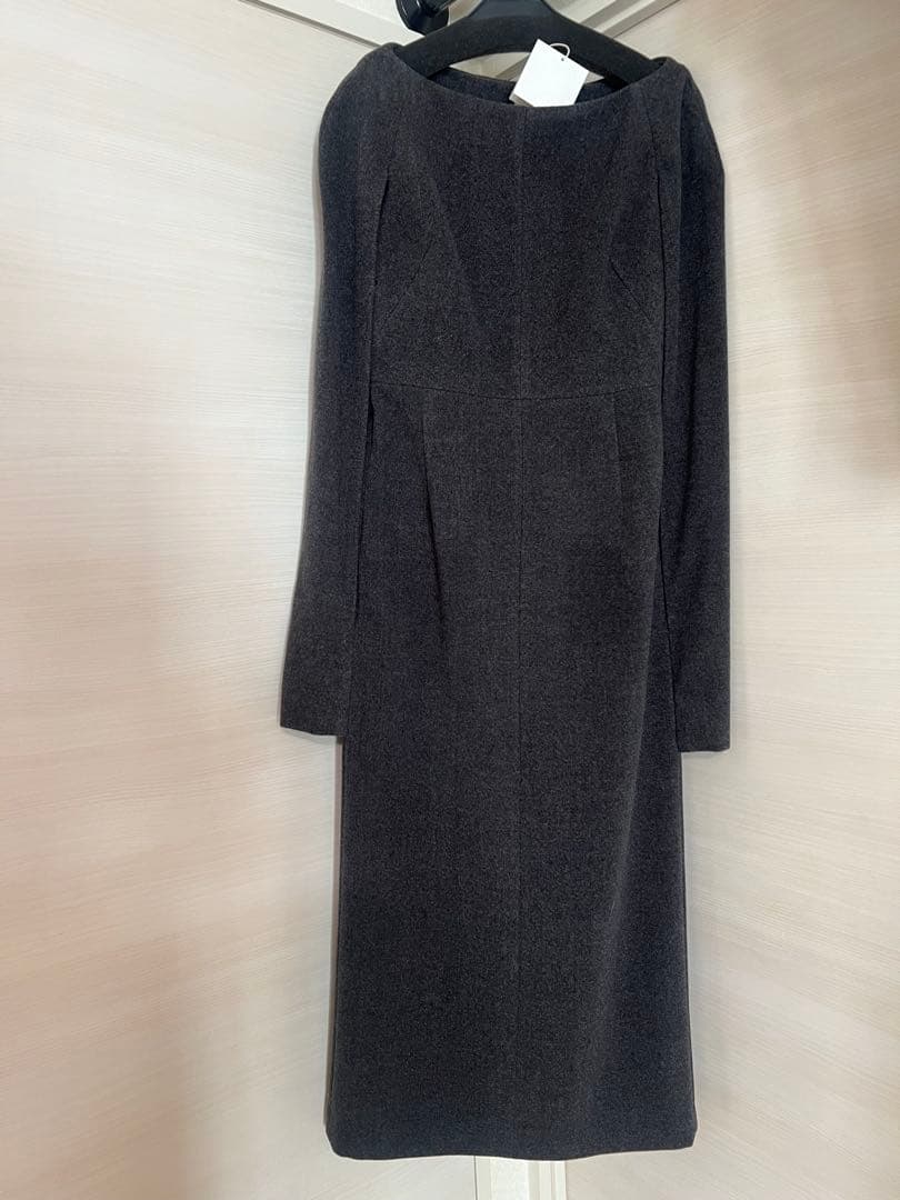 【タイムセール】LAUBE BLANC ローブブラン　ケープドレス　タグ付き