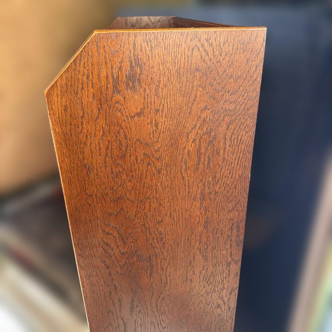 日本製 三越家具 ブルージュ ステンドグラス キャビネット サイドボード　訳あり