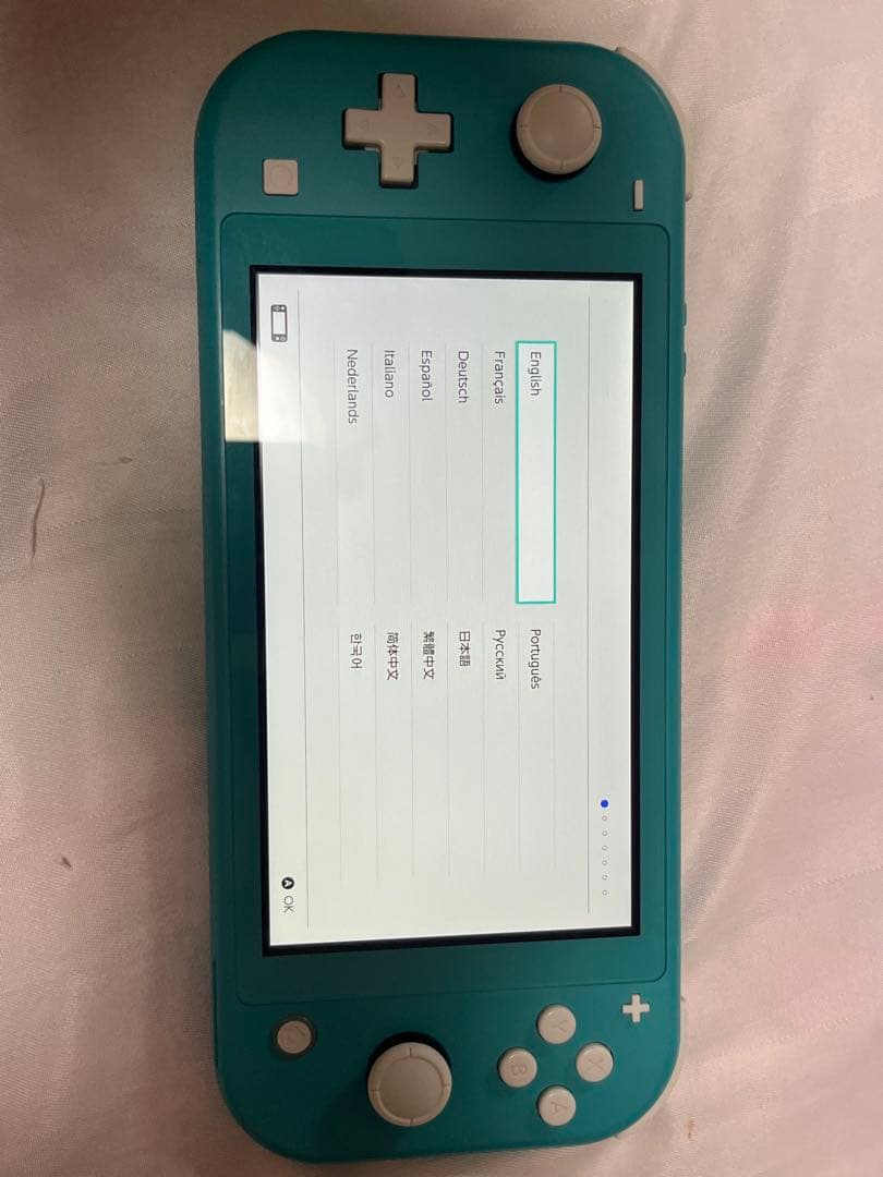 Nintendo Switch Liteターコイズリョーアイ