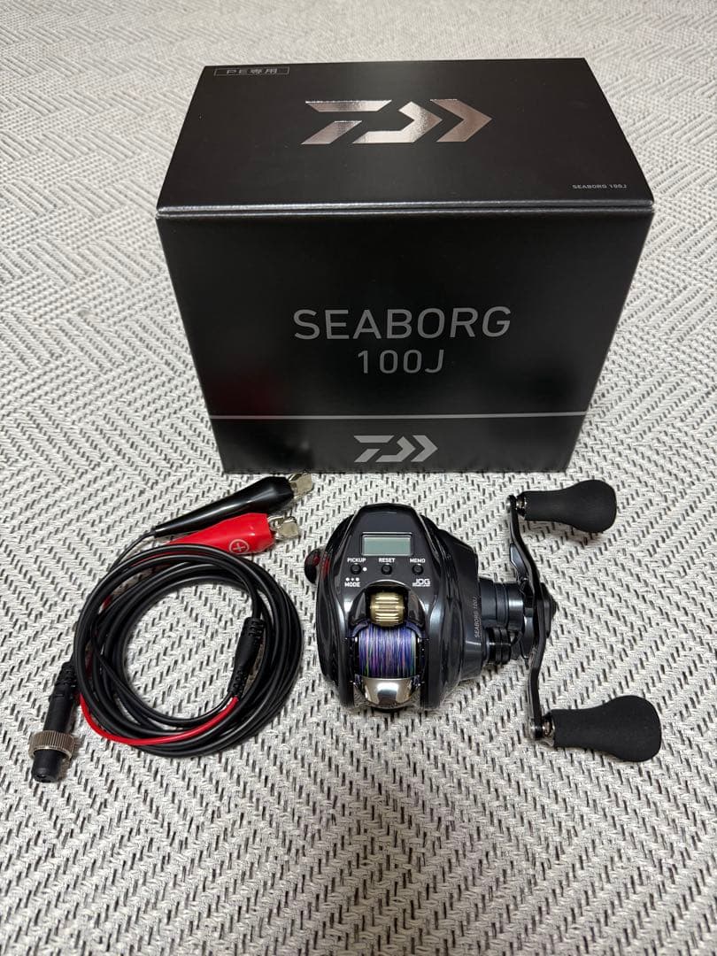 うすしおDaiwa SEABORG 100J 電動リール