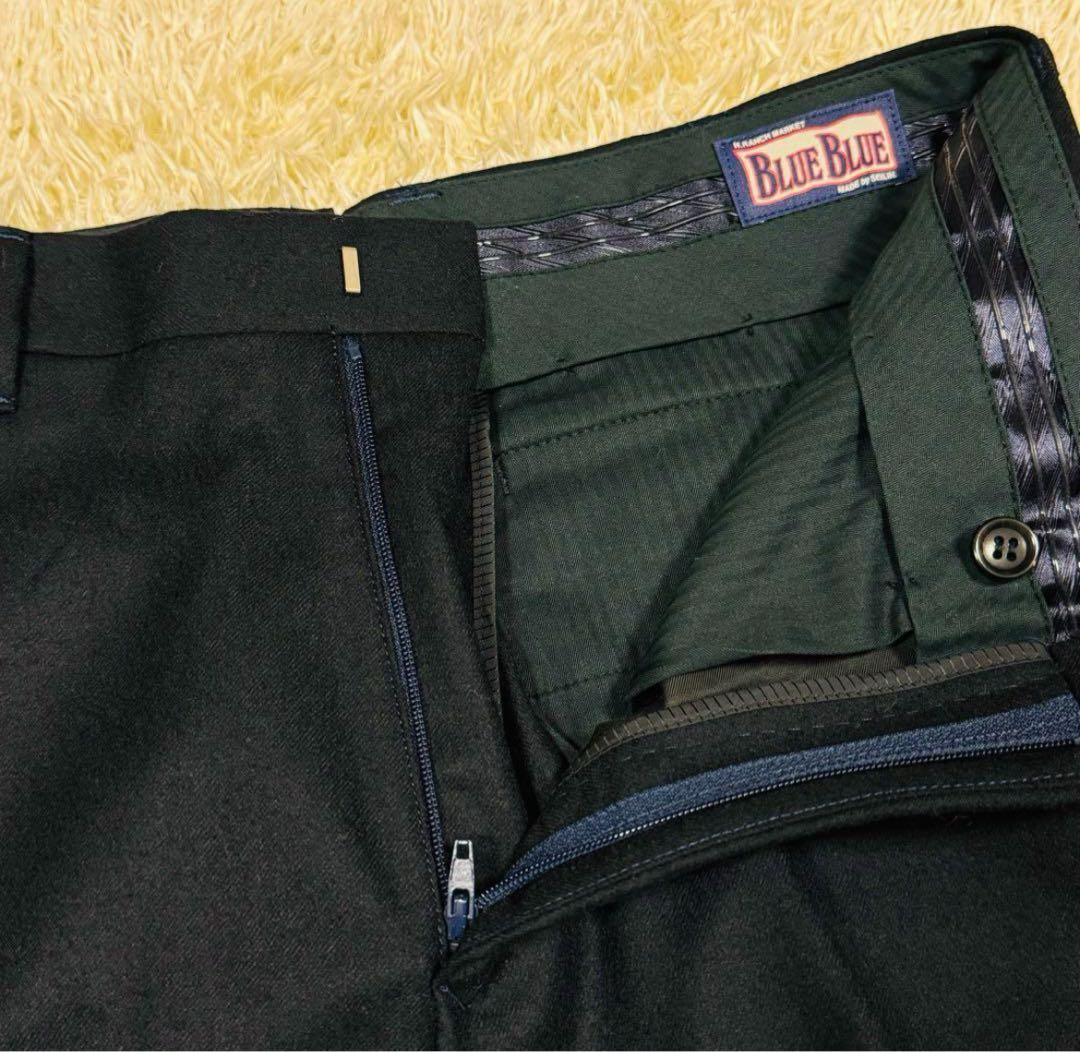 BLUE BLUE ネイビー ３ピース セットアップ M