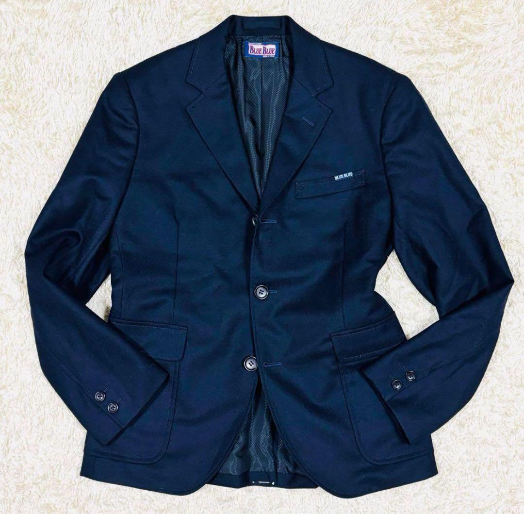 BLUE BLUE ネイビー ３ピース セットアップ M