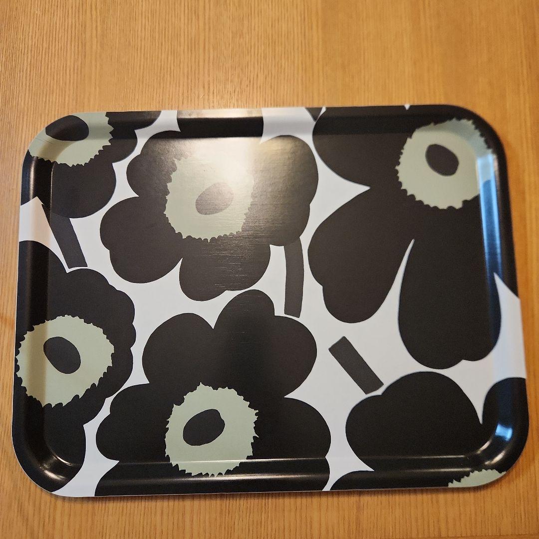 【未使用レア】マリメッコ　ウニッコ　トレイ　大　marimekko