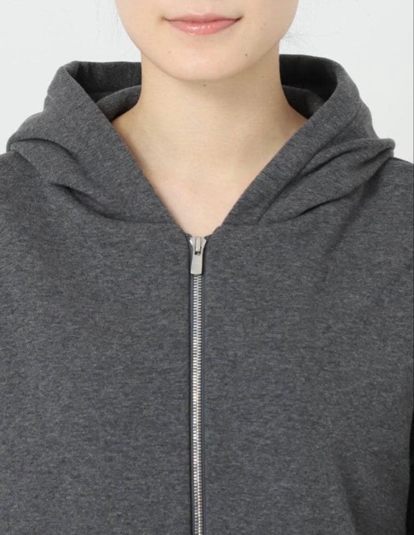 AP STUDIO New Warm Zip Hoodiグレー