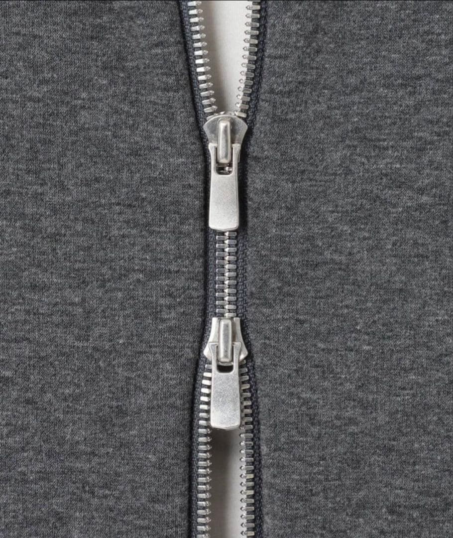 AP STUDIO New Warm Zip Hoodiグレー