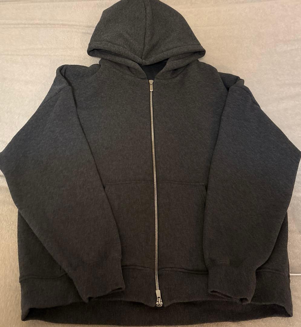 AP STUDIO New Warm Zip Hoodiグレー