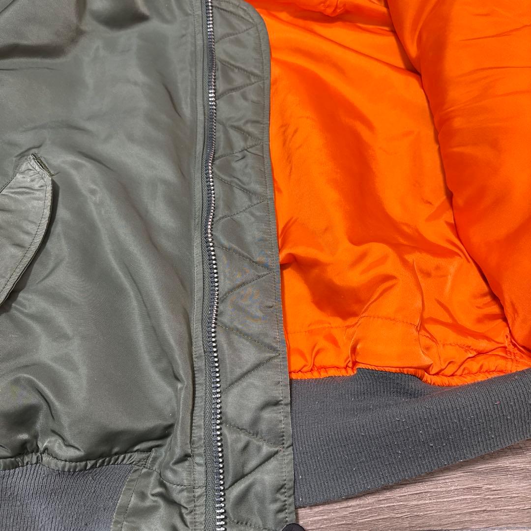 90s USA製 PATRIOT UNIFORMS MA-1 民間品　M