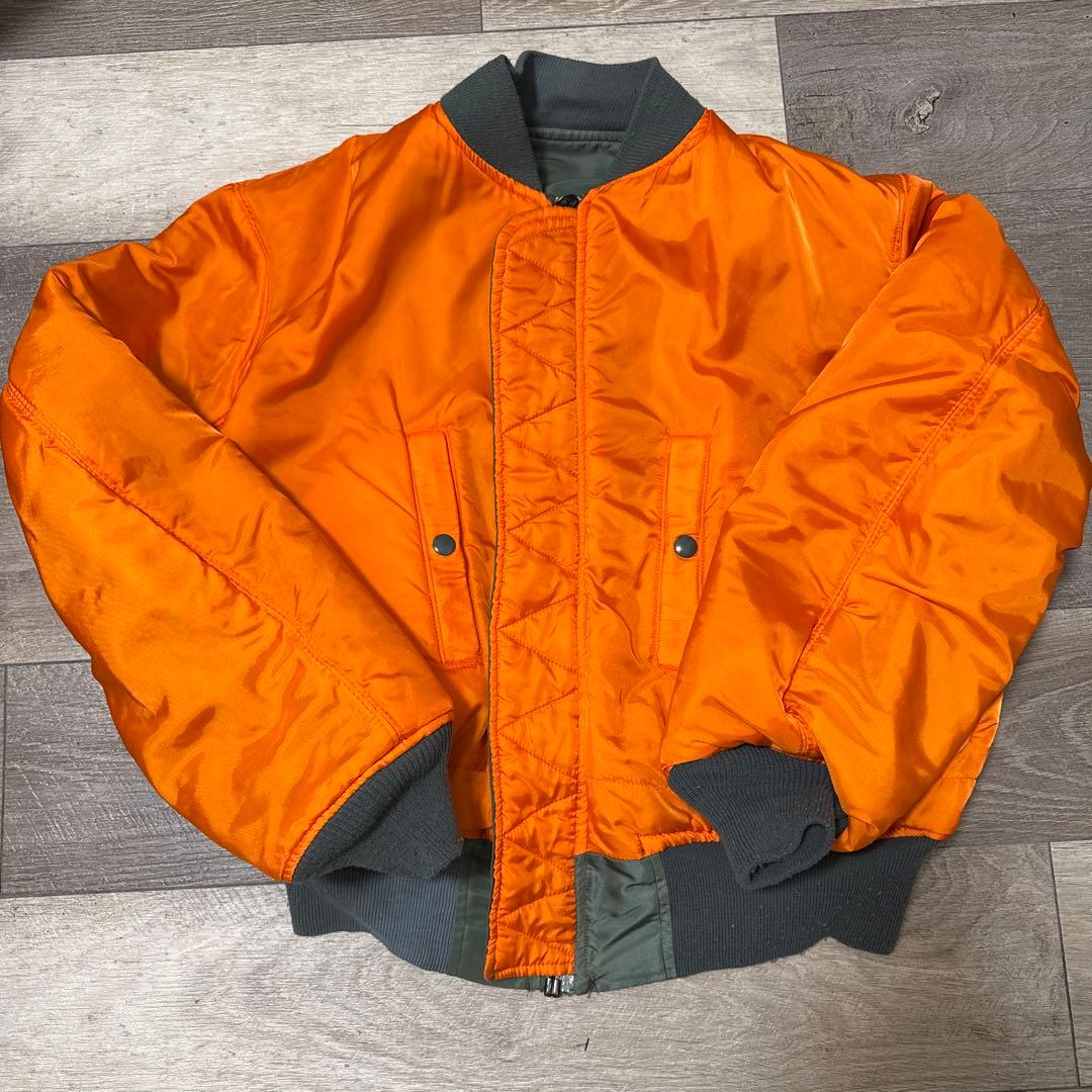 90s USA製 PATRIOT UNIFORMS MA-1 民間品　M