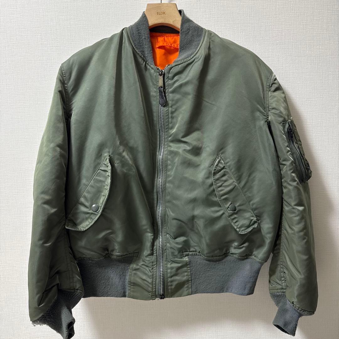 90s USA製 PATRIOT UNIFORMS MA-1 民間品　M