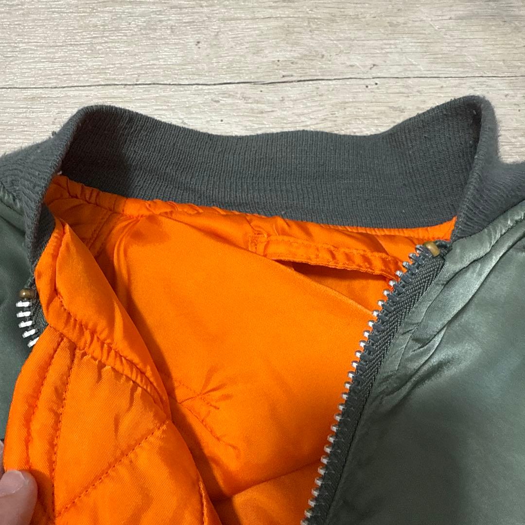 90s USA製 PATRIOT UNIFORMS MA-1 民間品　M