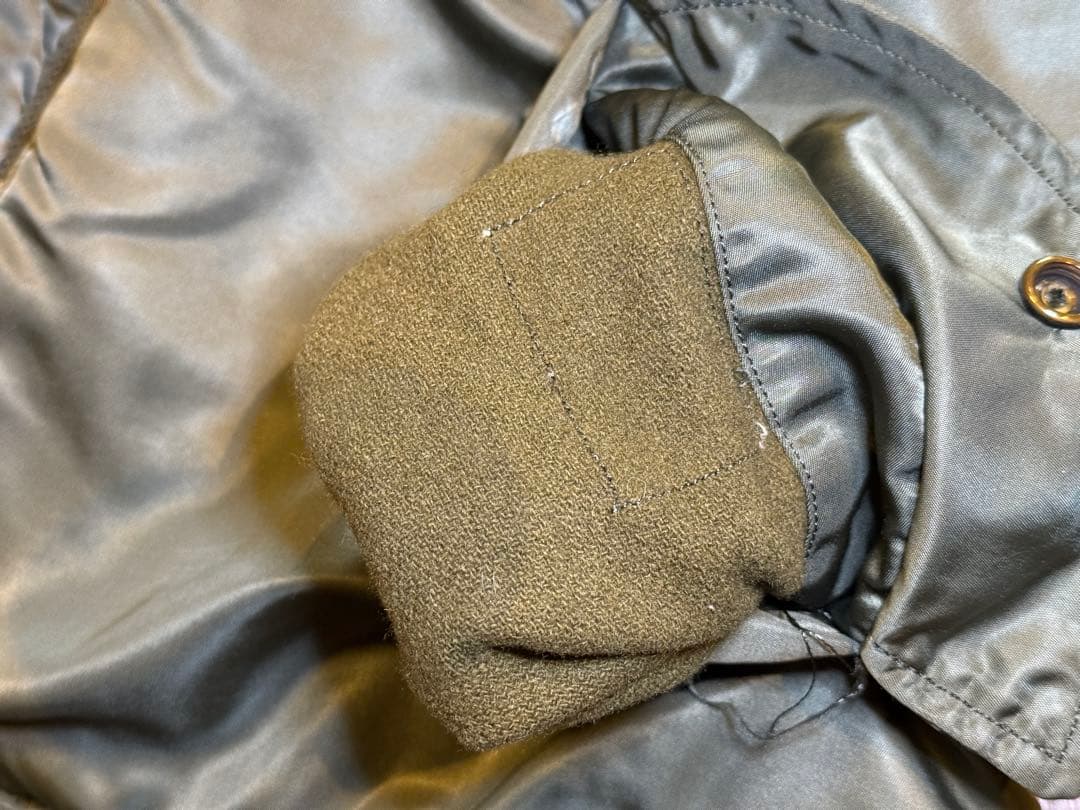 ★レア！70s縦ステッチEタイプ GREENBRIER製 MA-1 サイズM？