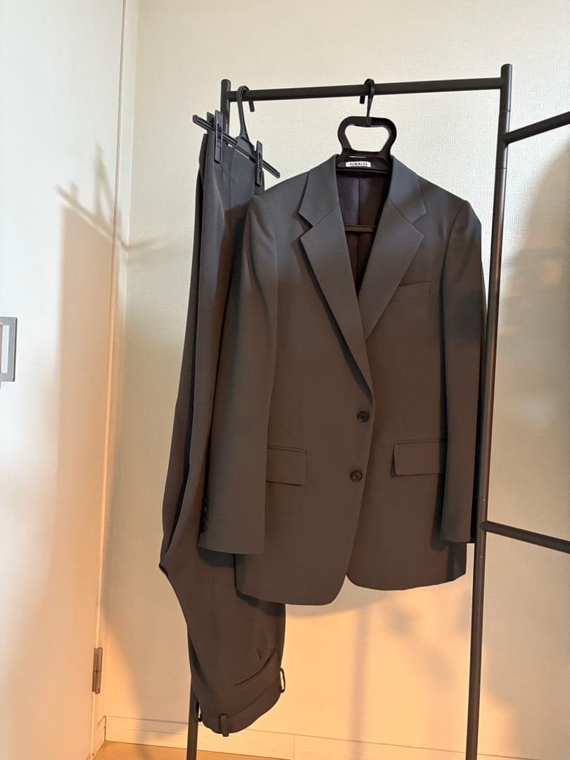 オーラリー(LIGHTWOOL MAX GABARDINE セットアップ)