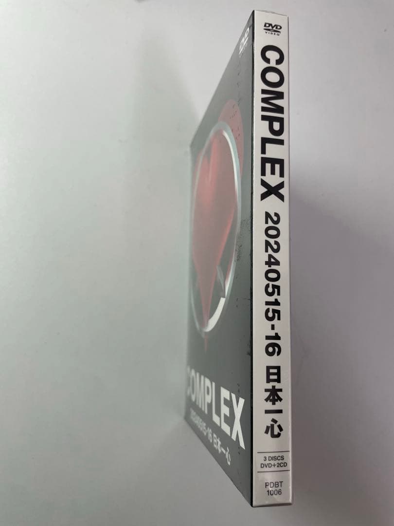 限定品未開封 COMPLEX 【DVD】 20240515-16 日本一心