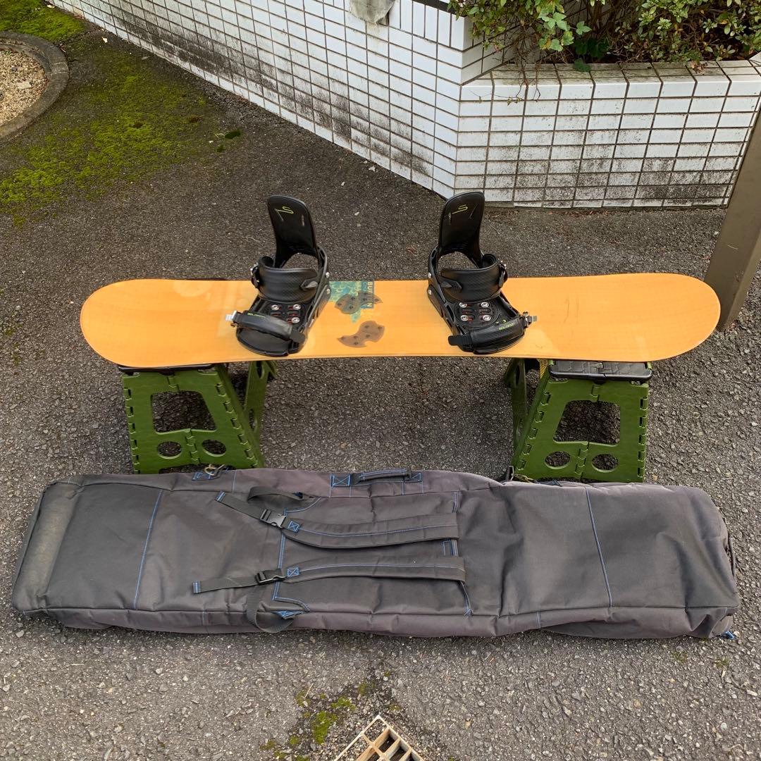 スノーボードセット　BURTON 145cm ケース