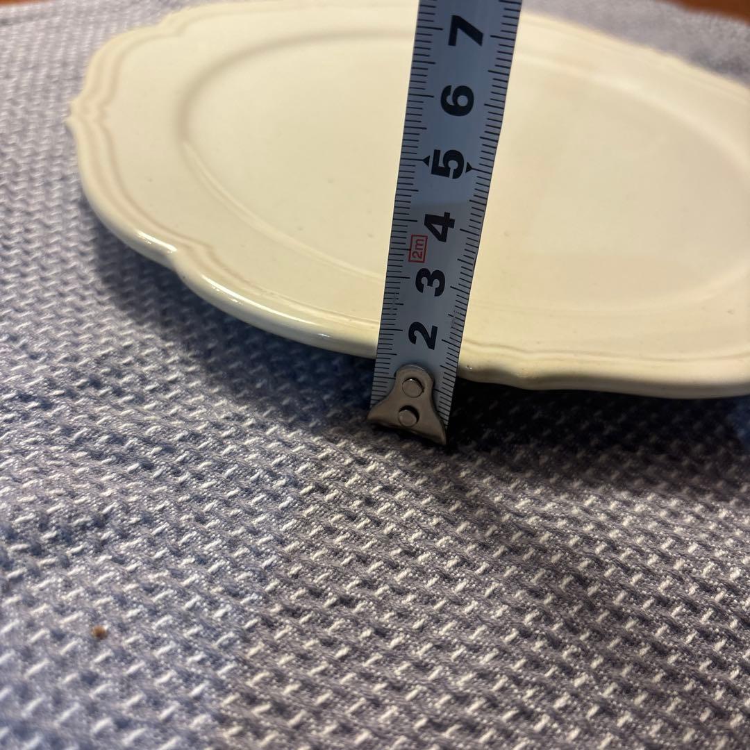 エッコ　あわびウェア　輪花皿　３枚セット