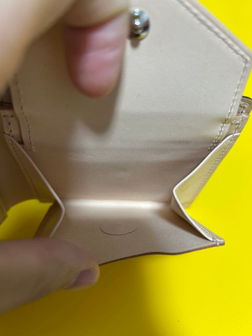 小物 Hender Scheme half folded wallet black