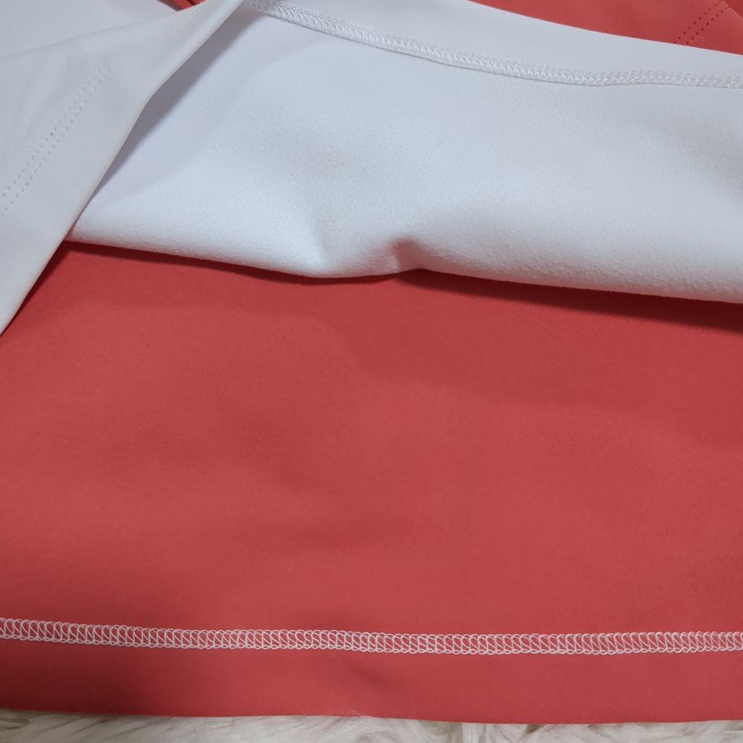 【新品】マンシングウェア ENVOY防風裏起毛ネオンロゴモックネック長袖シャツL