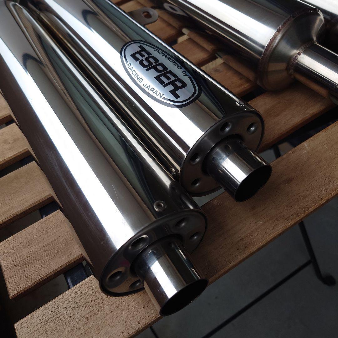 V-MAX 1200　ESPER　スリップオンマフラー　タイプ3　BIG