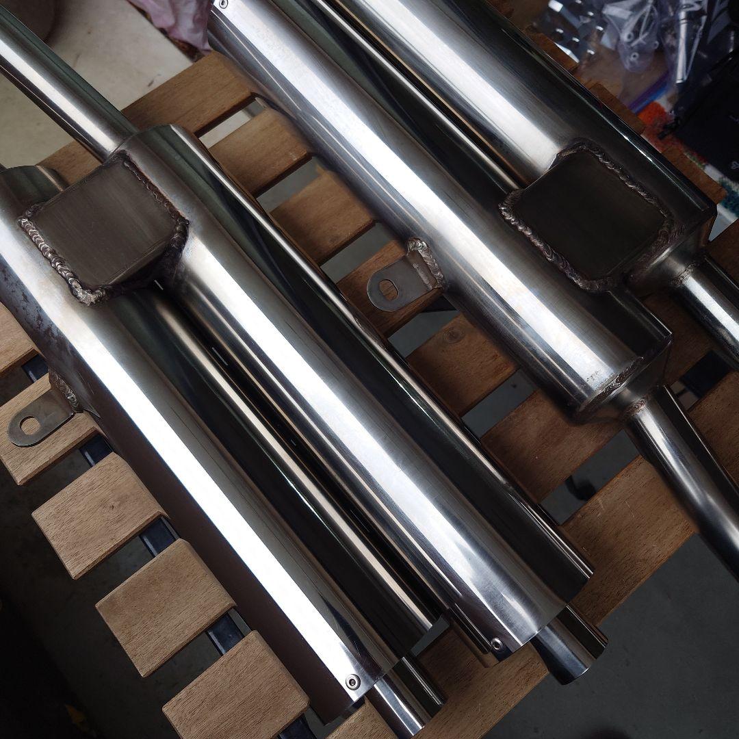 V-MAX 1200　ESPER　スリップオンマフラー　タイプ3　BIG