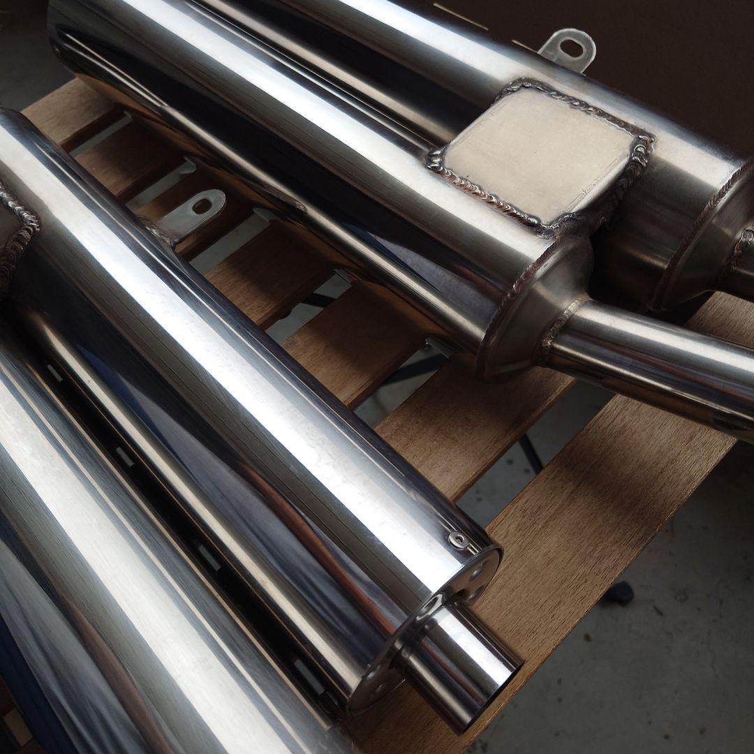 V-MAX 1200　ESPER　スリップオンマフラー　タイプ3　BIG