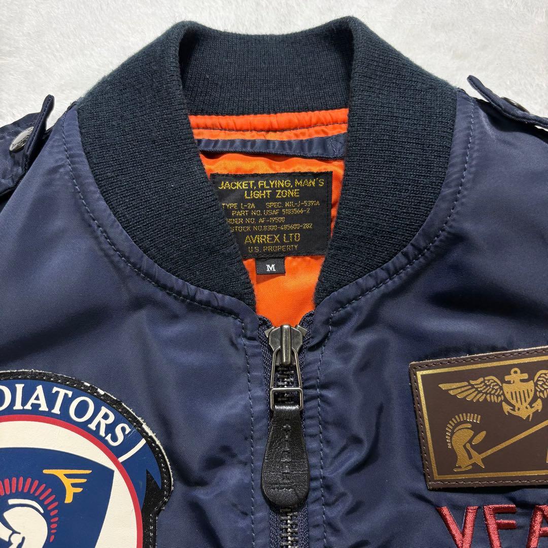 【美品・限定280着】AVIREX　アヴィレックス　L-２A　フライトジャケット