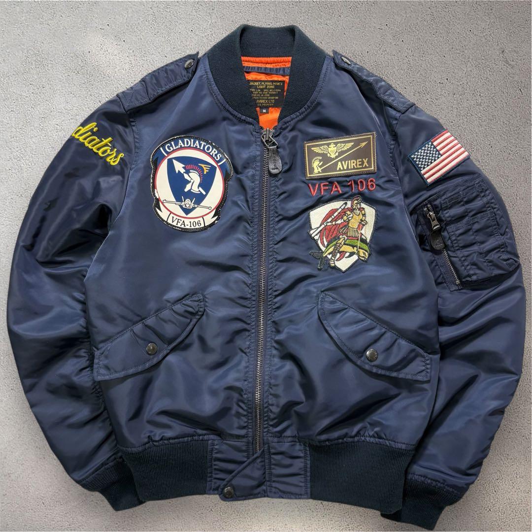 【美品・限定280着】AVIREX　アヴィレックス　L-２A　フライトジャケット