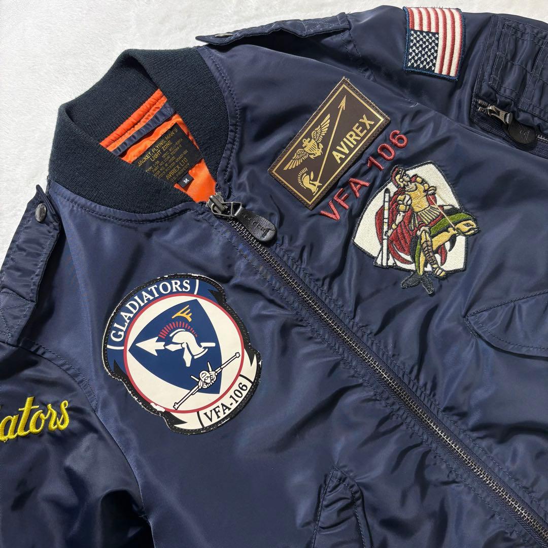 【美品・限定280着】AVIREX　アヴィレックス　L-２A　フライトジャケット