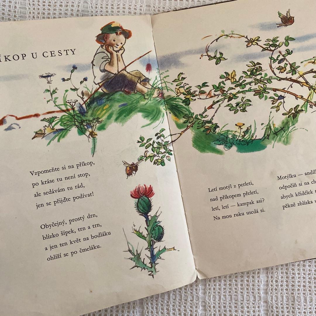 【超希少】初版 チェコの古い絵本 アドルフ・ザーブランスキー 東欧雑貨