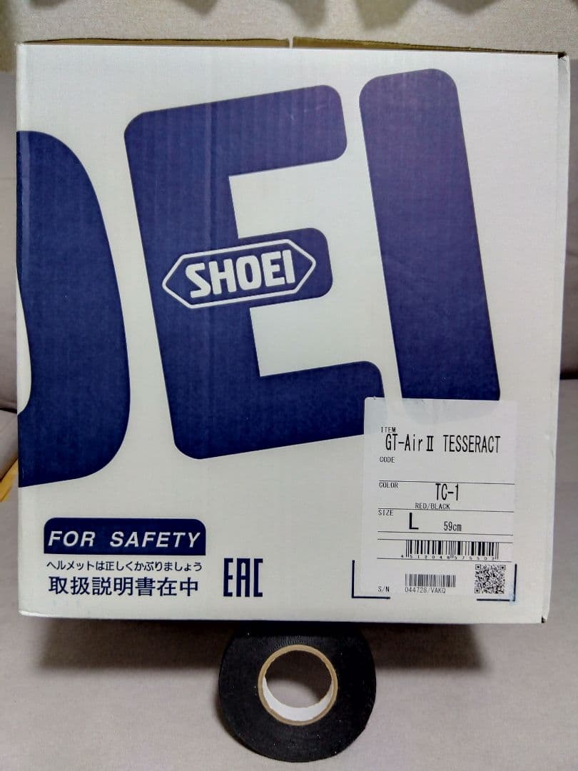 SHOEI ショウエイ GT-AirⅡ L TESSERACT 2022年製