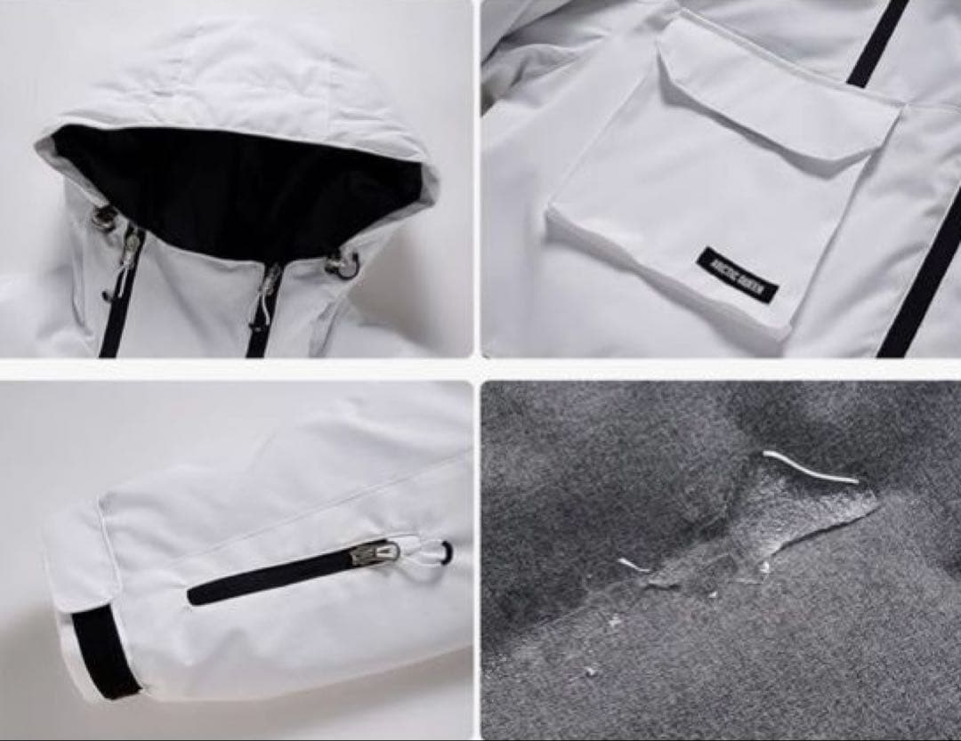 HOTIANレディーススノーボード.スキーウェア XSサイズ上下セット新品未使用