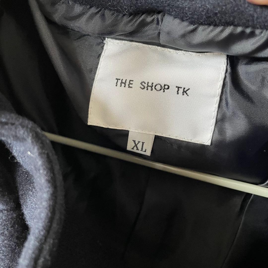 THE SHOP TK アウター メンズ XL フード付き ネイビー
