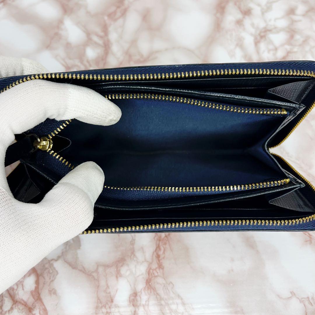 【極美品】agnès b. アニエス・ベー　 ラウンドファスナー　長財布25