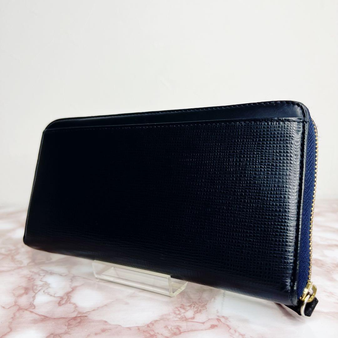 【極美品】agnès b. アニエス・ベー　 ラウンドファスナー　長財布25